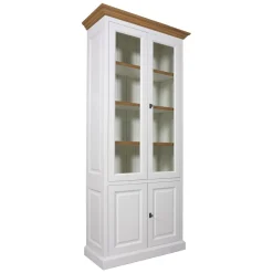 Vitrine "Chêne et Pin Charme"