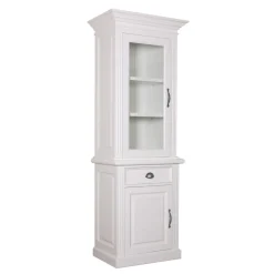 Vitrine 2x1 porte 1 tiroir - tourne à gauche "Romance"