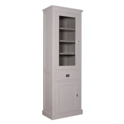Vitrine 2x1 porte 1 tiroir - tourne à gauche | Pin Chic