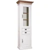 Vitrine 2x1 porte 2 tiroirs - tourne à droite "Chêne et Pin Romance"
