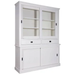Vitrine 2x2 portes 2 tiroirs | Pin Chic