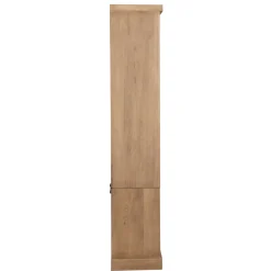 Vitrine 2x2 Portes bois massif en manguier – Scandinaves